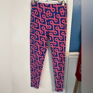 LuLaRoe, pink ribbon, breast cancer awareness leggings